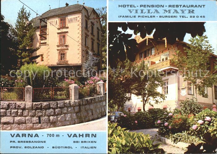 Vahrn Hotel Pension Villa Mayr