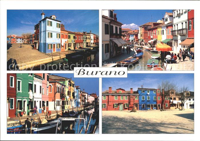 Burano Teilansichten Kanal