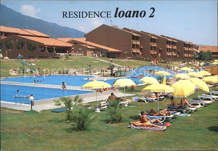 Loano Residence Loano2 Schwimmbad Liegewiese