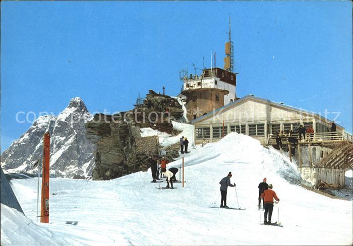 Cervinia Aosta Plateau Rosa mit Matterhorn