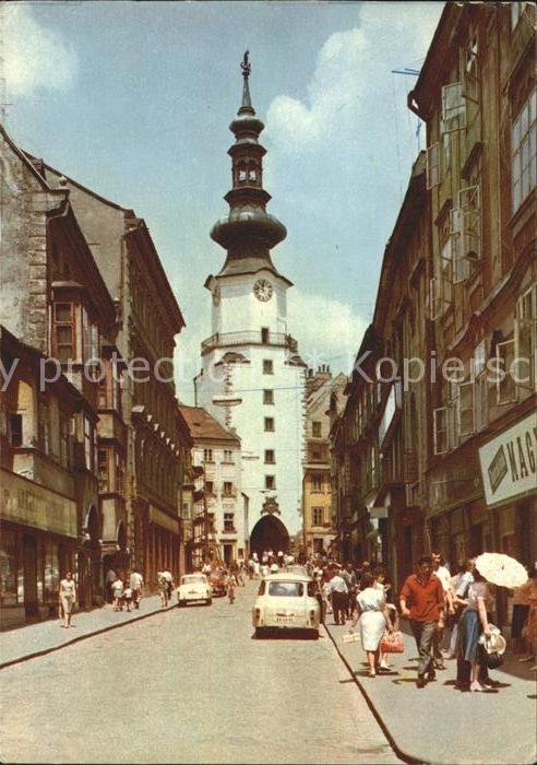 Bratislava Pressburg Pozsony Michaelertorgasse und Michaelertor