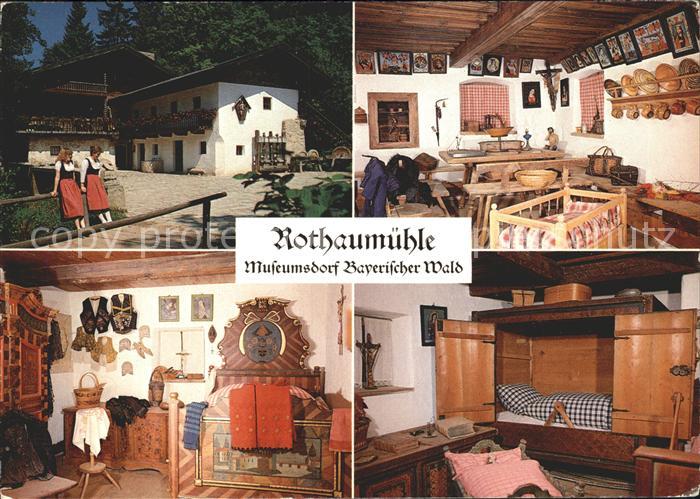 Tittling Museumsdorf Bayerischer Wald Rothaumuehle Details