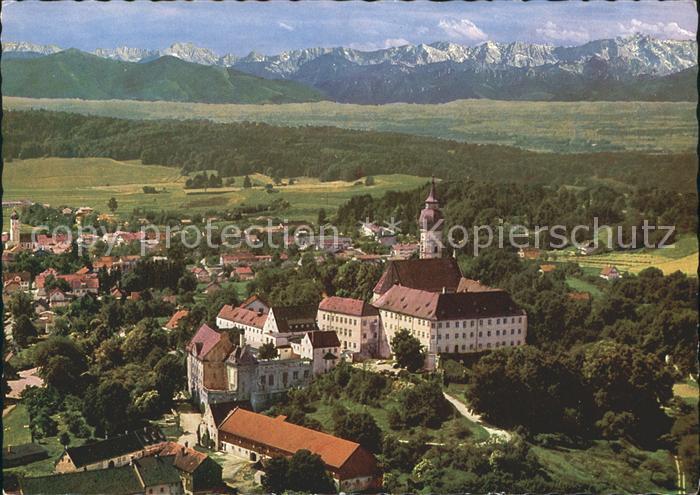 Andechs Kloster Andechs am Ammersee Panorama