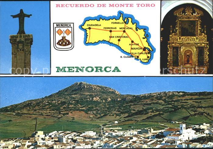 Menorca Recuerdo de Monte Toro Panorama