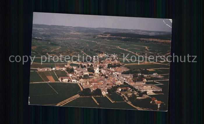 Pommard Vue aerienne Cote d_Or Bourgogne