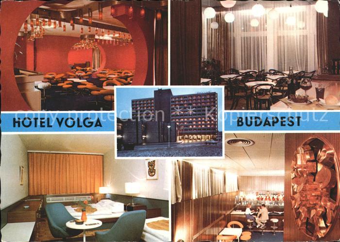 Budapest Hotel Volga Gastraum Zimmer Bar