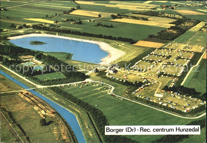 Assen Borger Dr Recreatiecentrum Hunzedal Fliegeraufnahme