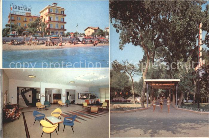 Bellaria Hotel marconi Ingresso dell Hotel Vista dell Hotel dal mare