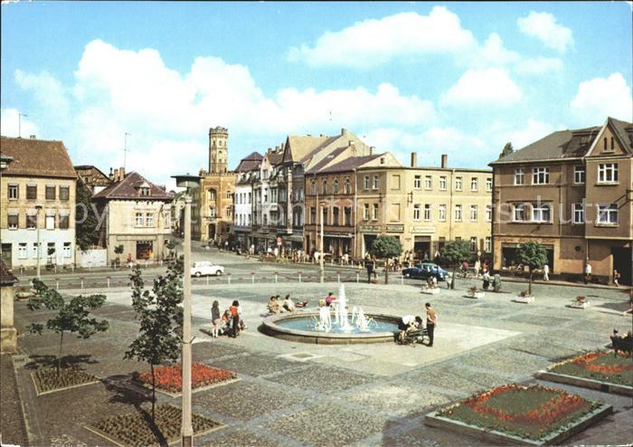 Meuselwitz Markt Springbrunnen