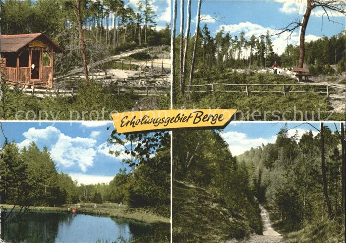 Berge Osnabrueck Erholungsgebiet Berge Teilansichten