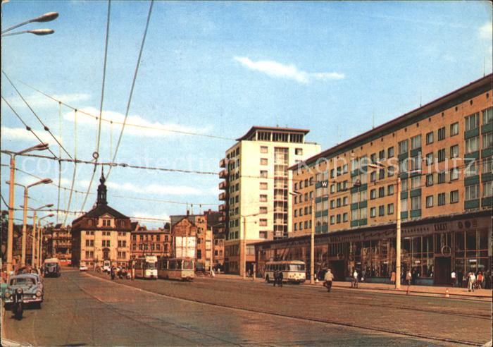 Gera Strasse der Republick Strassenbahnen