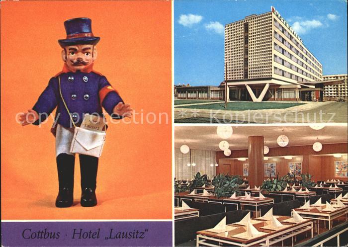 Cottbus Hotel Lausitz Gastraum Hotel Maskottchen
