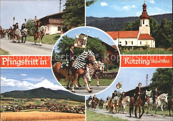 Koetzting Pfingsritt Kirche Panorama