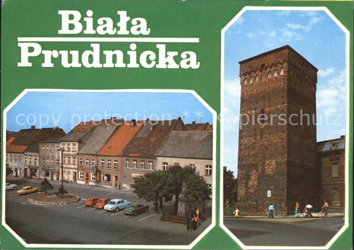 Biala Bielitz Rynek Gotycka baszta przybramna