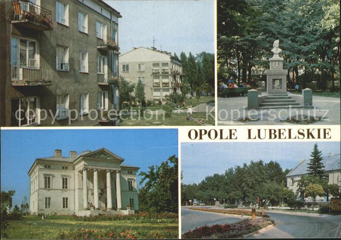 Opole Oppeln Oberschlesien Siedlung Monument Tadeusza Kosciuszki Schloss Alter M
