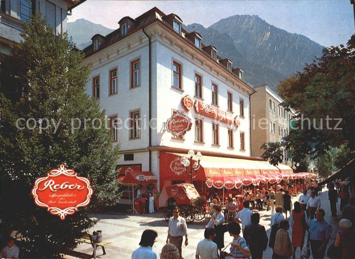 Bad Reichenhall Stammhaus Conditorei Cafe Confiserie Reber Ludwigstrasse