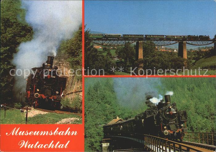 Wutach Museumsbahn Wutachtal Fuetzenen-Viadukt Wutachschluchtbruecke