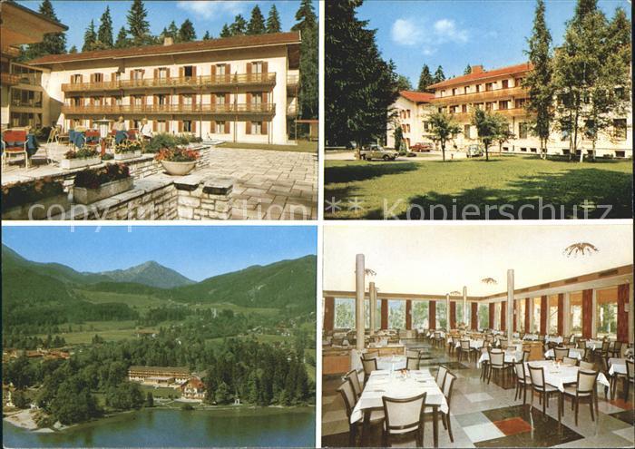 Bad Wiessee Haus Hubertus Speisesaal Panorama