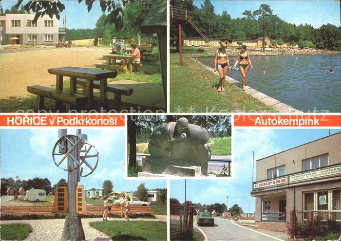 Horice v Podkrkonosi Autokempink U Veze automotoklub Svazarmu Hofice v Podkrkono