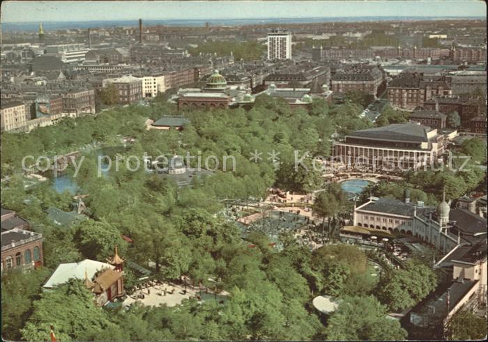 Kopenhagen Blick auf Tivoli