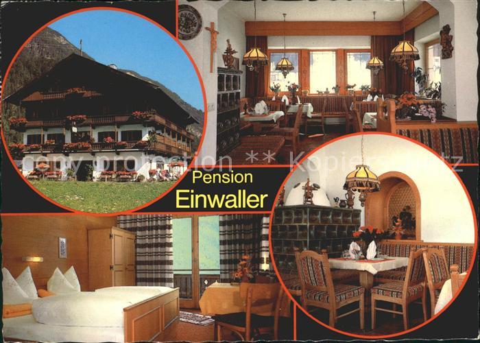 Pertisau Achensee Pension Einwaller Gaststube Zimmer