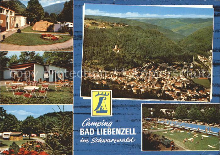 Bad Liebenzell Camping Kiosk Caravans Schwimmbad Totalansicht