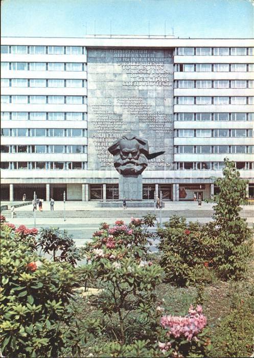 Karl-Marx-Stadt CHEMNITZ Karl Marx Monument