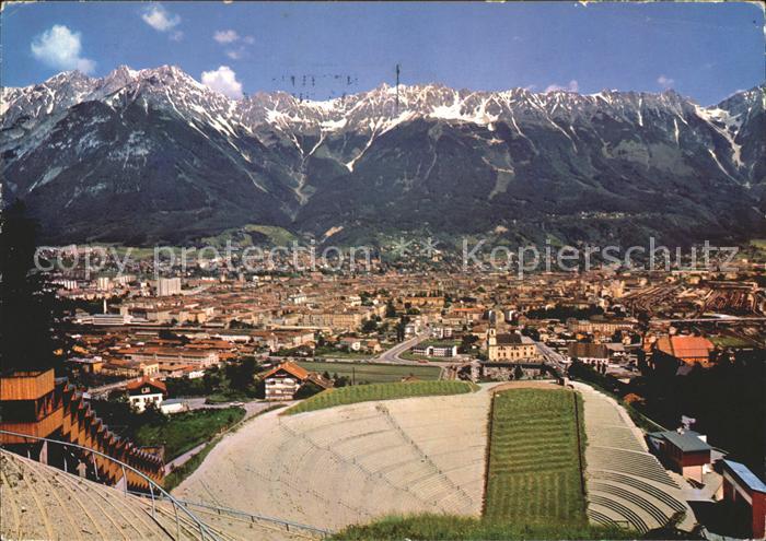 Innsbruck Von der Olympia Sprungschanze