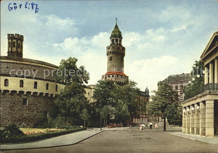 Goerlitz Sachsen Kaisertrutz Reichenbacher Turm Gerhart Hauptmann Theater