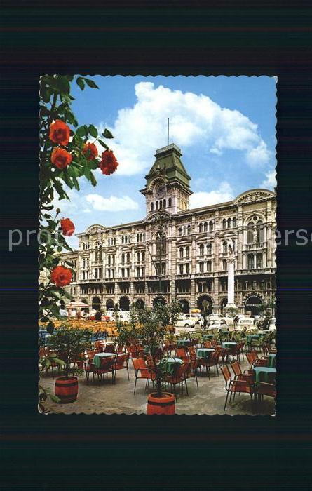 Trieste Platz Einheit Italiens Rathaus