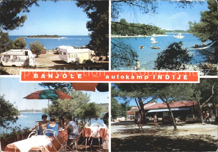 Pola Pula Croatia Banjole Autokamp Indije