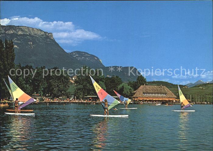Bozen Suedtirol Ristorante Lido di Caldaro Kalterer See