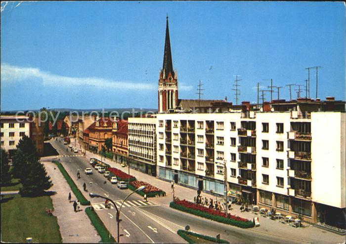 Murska Sobota Kirche Strassenansicht