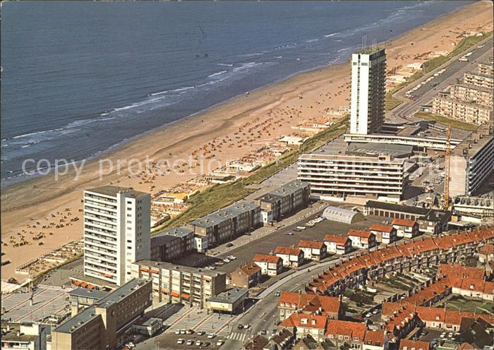 Zandvoort Holland Fliegeraufnahme