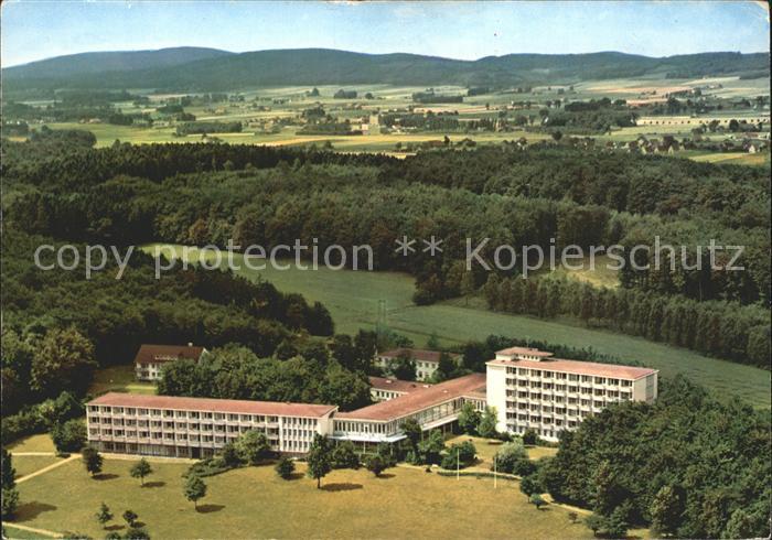 Bad Rothenfelde Sanatorium Teutoburger Wald Fliegeraufnahme