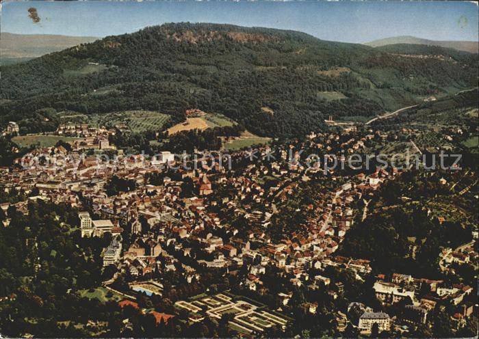 BADEN-BADEN BW Fliegeraufnahme