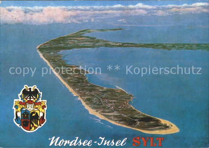 SYLT Insel Schleswig-Holstein Fliegeraufnahme
