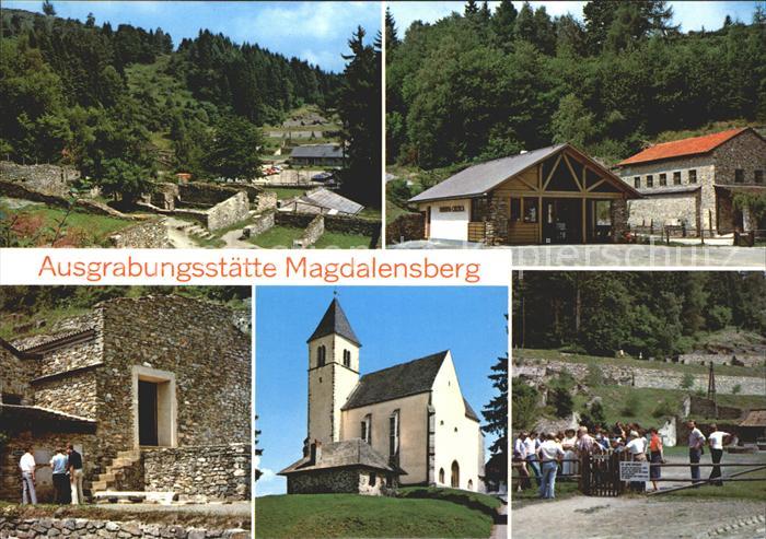 Magdalensberg Wallfahrtskirche Helena Maria Magdalena Spaetkeltisch fruehroemisc