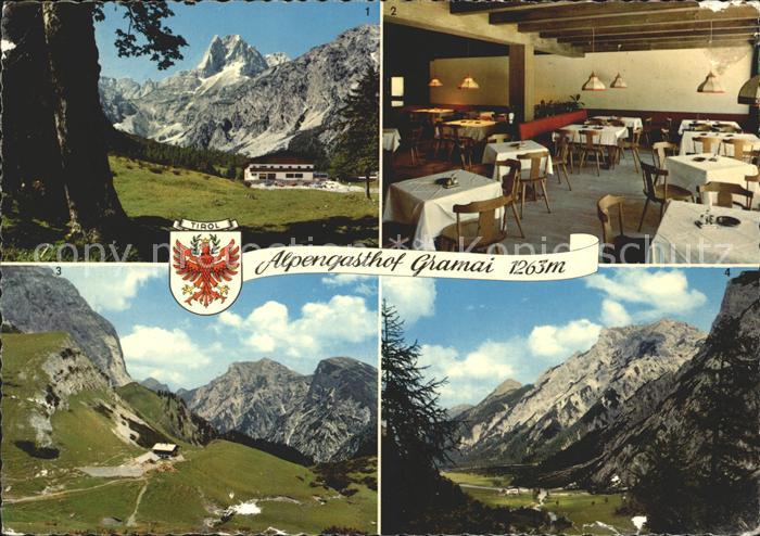 Pertisau Achensee Alpengasthof Gramai Lamsen Spitze Speisesaal Gramai Hochalm Ra