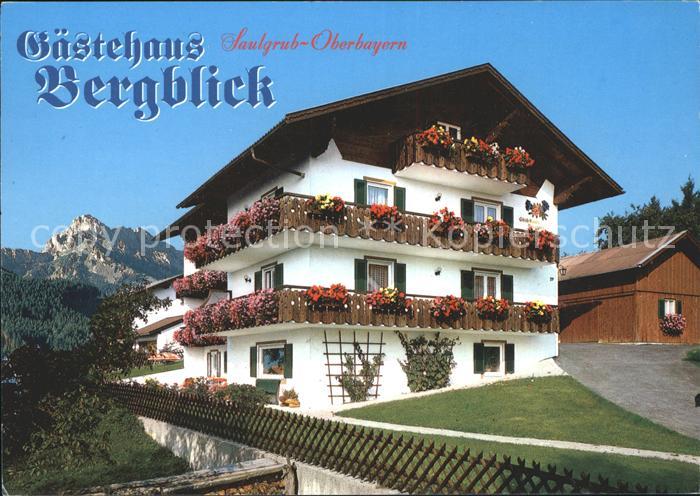 Saulgrub Gaestehaus Bergblick