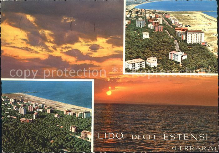 Ferrara Lido degli Estensi Fliegeraufnahme