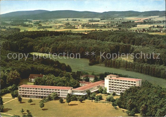 Bad Rothenfelde Sanatorium Teutoburger Wald Fliegeraufnahme