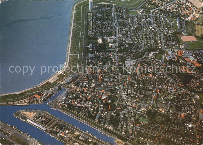 Buesum Nordseebad Fliegeraufnahme