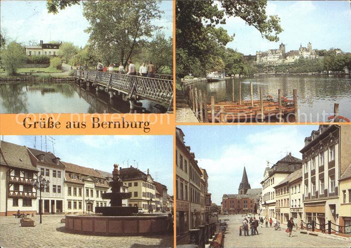 Bernburg Saale Cafe Baerenburg Schloss Marienkirche
