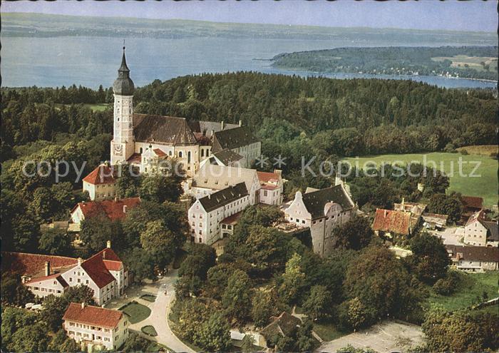 Kloster Andechs Fliegeraufnahme
