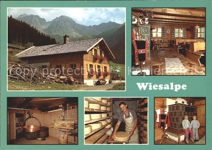 Mittelberg Kleinwalsertal Wies Alpe Schafalpkoepfe
