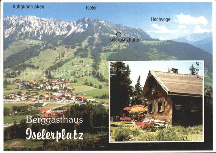 Oberjoch Berggasthaus Iselerplatz Hochvogel Iselerplatzhuette Kuehgundruecken