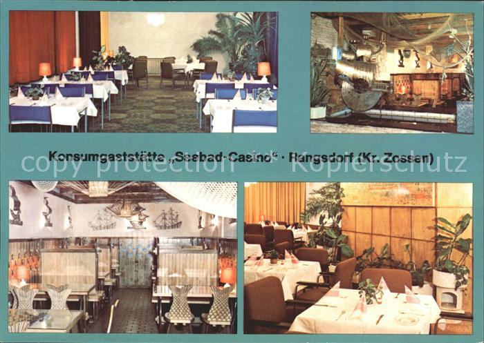 Rangsdorf Konsumgaststaette Seebad Casino