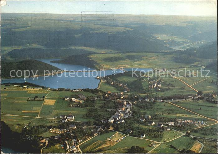 Rurberg Simmerath Eifel NRW Fliegeraufnahme Rurtalsperre