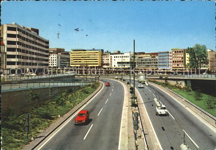 SAARBRueCKEN Saarland Stadtautobahn